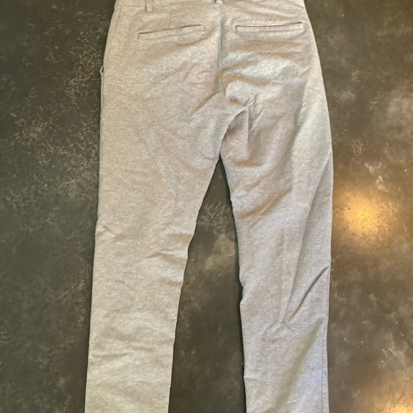 grey mens trousers, soft, golf, comfortable - Picture 2 of 3